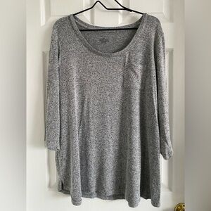 Lane Bryant Gray Women's Top